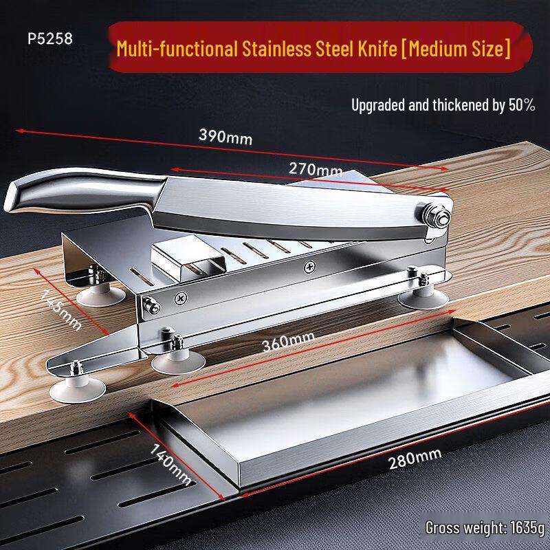 Household Manual Stainless Steel Herb Slicer