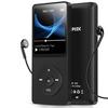 Lecteur MP3 AGPTEK - 8 Go De Stockage Numérique - Noir - Boutons Tactiles - Bluetooth