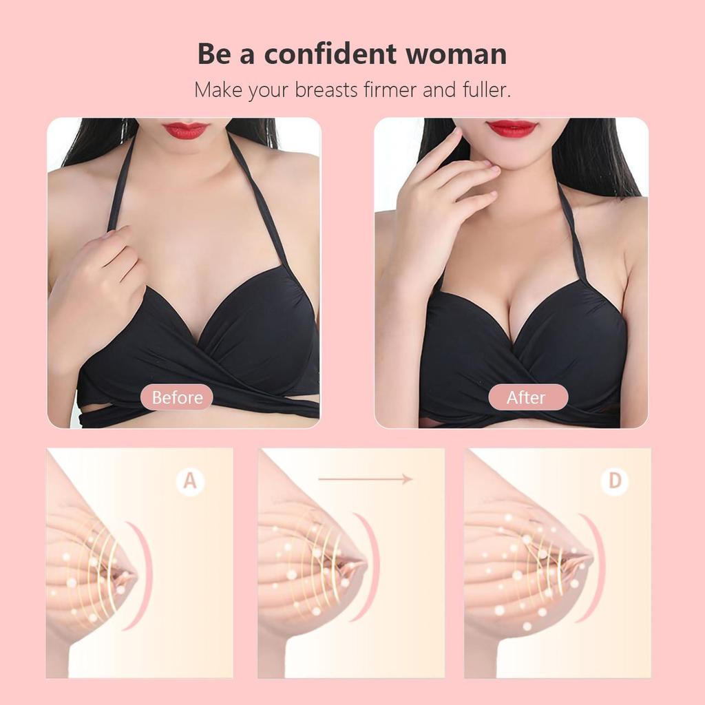 Brustmassagegerät, Brustvergrößerung, Brustpflege-Massagegerät, entworfen für Frauen, Rosa