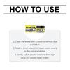Lens Scratch Remover Glasses Lens Cleaner with Cleaning Sponge for Students Workers and Eyeglasses Store