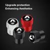 4Pcs Metal Car Wheel Tire Valve Caps Airdust Covers For Renault RS Megane 2 3 4 Trafic Scenic Clio Captur Twingo QM6 Accessories LL8