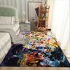 1pc Mickey Mouse and Minnie Carpet Area Rug, Bedroom, and Playroom Durable, Stain-Resistant, and Easy To Clean, Living Room