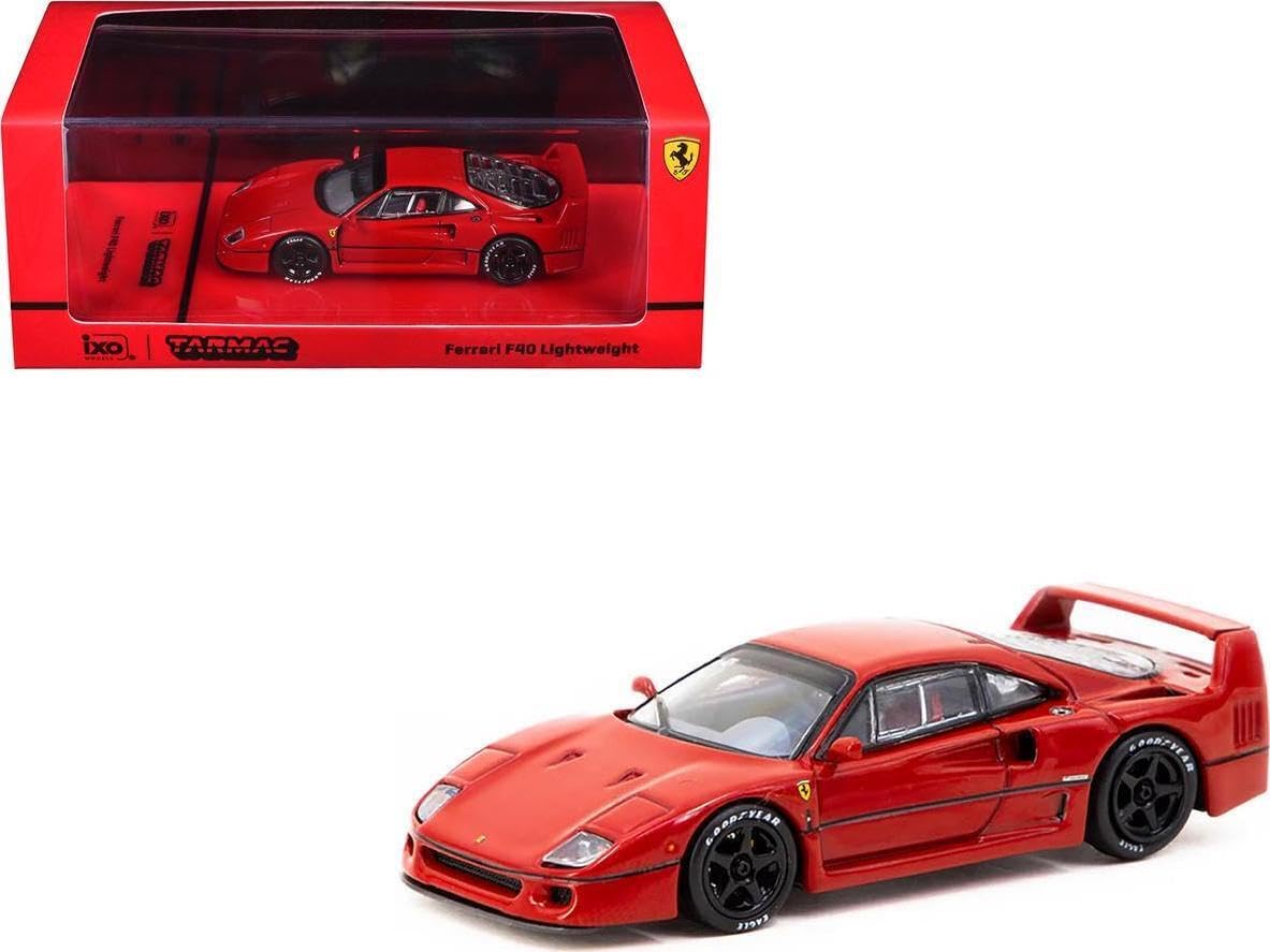 

Tarmac Works Ferrari F40 Lightweight Красный Tarmac Works F40 Lightweight Литая Мини-модель 1/64