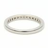 Used TIFFANY&Co. Ring Half eternity Half circle EU#49 Pt950Platinum/diamond 3.49g Platinum jewelry