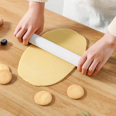 1Pc ABS Rolling Pin Non-Stick Floating Point Rolling Noodle Stick Dumpling Skin Household Kitchen Baking Tool