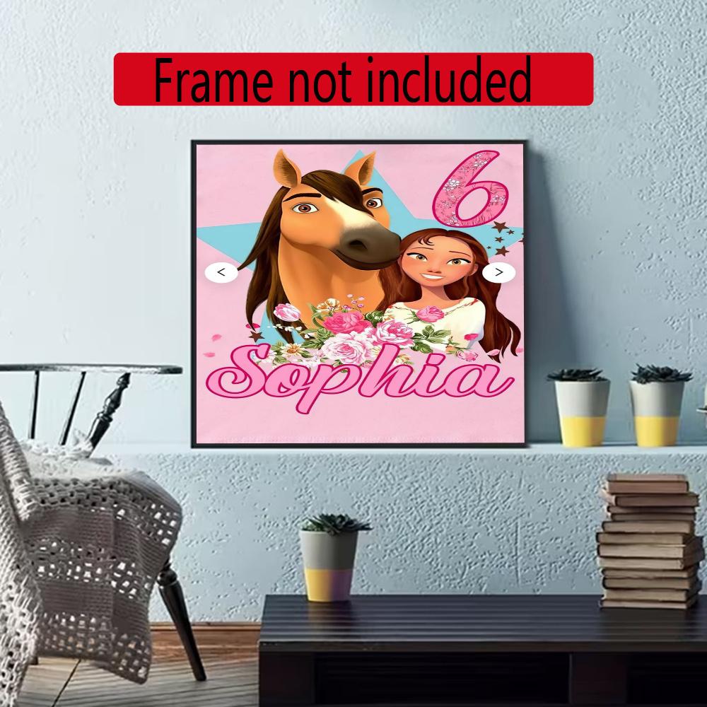 Spirit Free 5D Diy Diamond Painting Round Diamond Diy Frameless Holiday Artwork Suitable For Home Office Wall Decoration