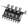 Cooling , 4 Knob Controller, 12V Practical 8 for Chassis Computers Adapter