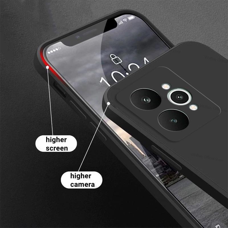 Für Realme 15 5G Hülle Realme 15 5G Realme 15 Pro Cover Funda Luxus Flüssigsilikon Stoßfestes TPU Schutz Handy Rückseite