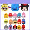 Cute Baby Children Plush Backpack Cartoon Anime Korean Version Kindergarten Early Education Shoulder Bag Anti-theft Shockproof 20*25cm