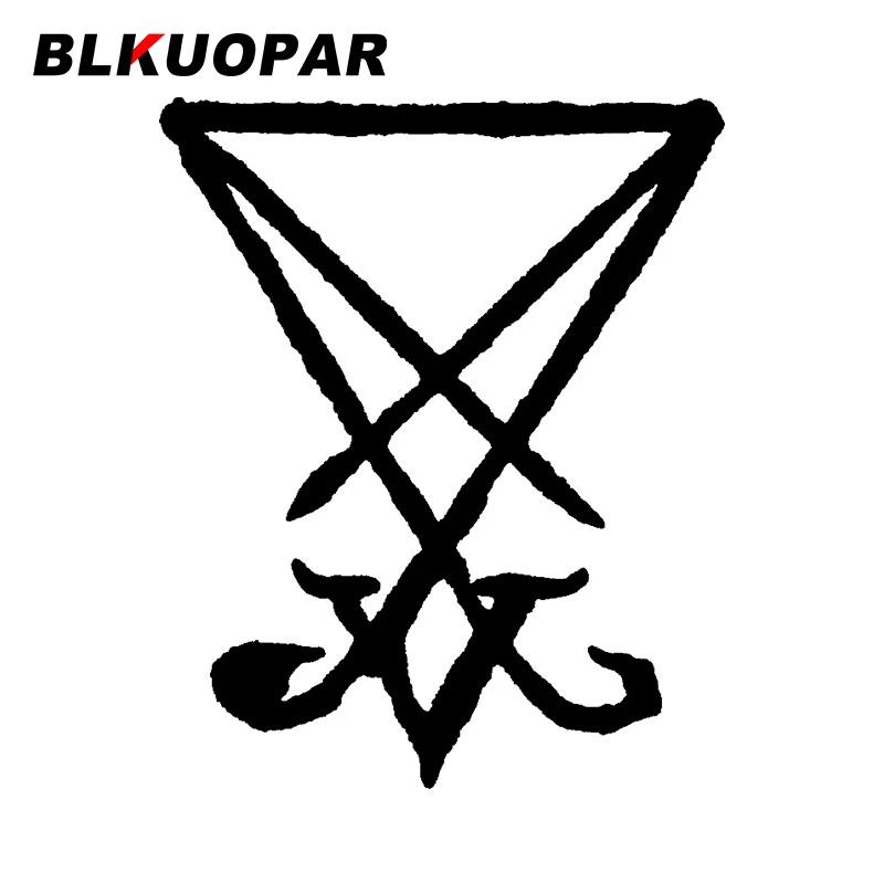 BLKUOPAR Bible Jesus Lucifer Satan Angel Demon Religious Icon Creative Car Stickers Windows Trunk Helmet Decals VAN Accessories