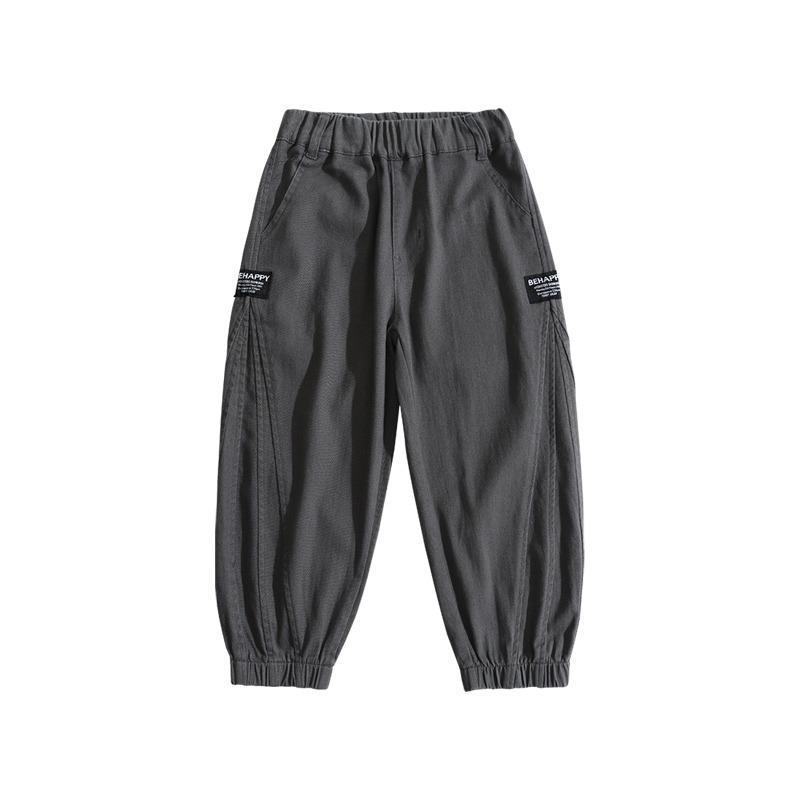 Boys' Spring & Autumn Casual Joggers - 2025 Collection for Middle & Big Kids