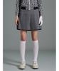 BEANPOLE GOLF [B_Under] Women'S Fine Pleated Contrast Hem Culottes - Gray