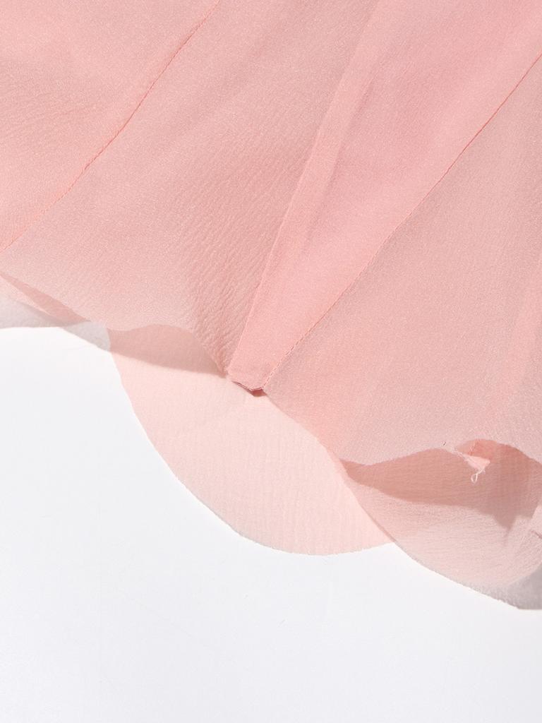 Solid Spliced Button Slimming Dresses for Women O Neck Long Sleeve High Waist Patchwork Ruffles Female Fashion New