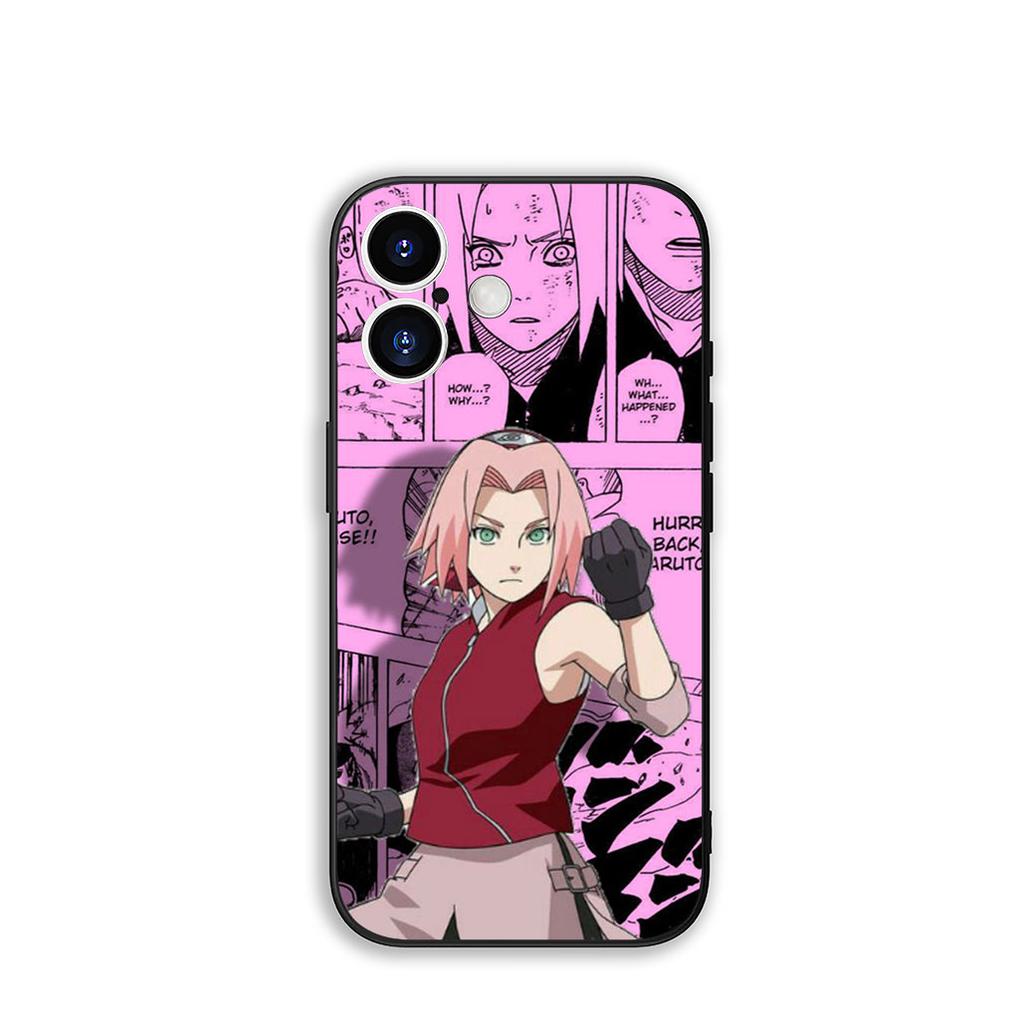 For Xiaomi Redmi Note 14 12 13 ProPlus A3 Pro Plus 12C 13C 14C 5G Phone Cover Case Kakashi Narutos Haruno Sakura Sasuke