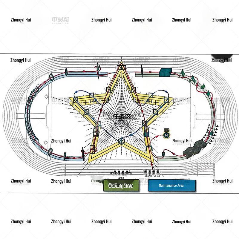 Zhongyihuixin Drone Racing Track Obstacles
