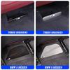 BAGH3 2026 Car Sticker Under Seat Air Outlet Cover Stainless Steel Car Accessories For BMW E46 E90 E60 F30 F10 E39 E36 F20 G30 G20 E87