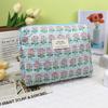 Polyester Travel Organizer With Geometric Print And Thread Detailing For Women And Men