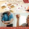 30/60Pcs Blank Mini Cards Love Letters Envelope Set Love Notes Kit  Valentine's Day