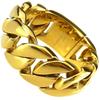 32mm Width Bling Massive 316L Stainless Steel Gold Tone Hip Hop Bracelet Designer Chrams