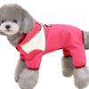Hooded Dog Raincoats Jackets Pet Raincoat Dogs Clothes Overalls Jumpsuit Outdoor Waterproof Rain Coat For Dogs Puppy Clothing