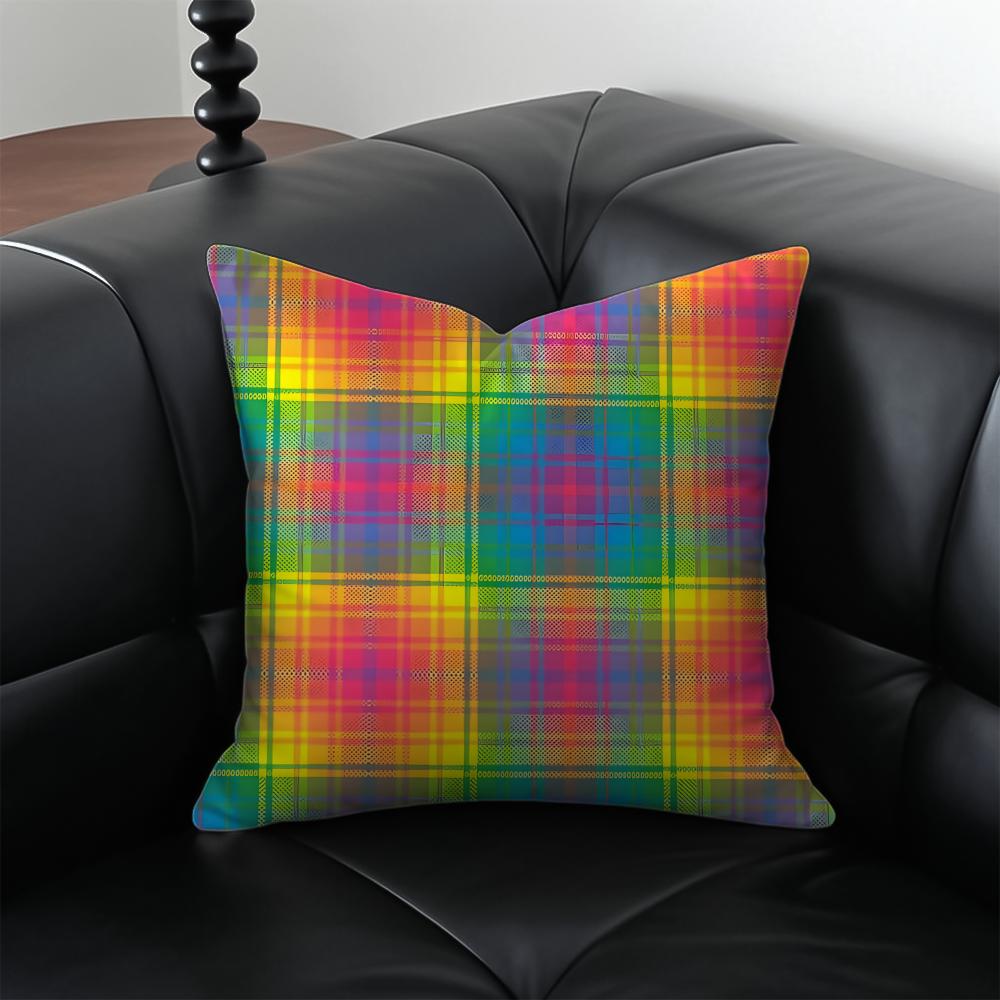 

Sinister Arcane Pentagram Inverted Pattern Cushion Cover Pillow Case Antidustmite Invisible zipper silky plush cushion 30X30cm