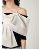 FRAY Knot Design Cut Combination Top FWCT252126 MIX Free Size I.D. Women's