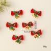 Christmas Mini Butterfly Bell Pendant Set Holiday Decoration Props For Festive Gift Present