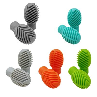 1 Pair Multifuntional Silicone Drumstick Covers Drumstick Cushion Caps for All Percussionists Seeking Noise Reduction