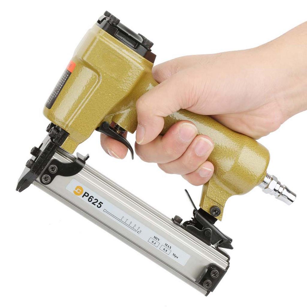 P625 Pneumatic Air Pin Nailer Air Stapler for Grain Nail 100pcs Air Nailer Length 1025mm