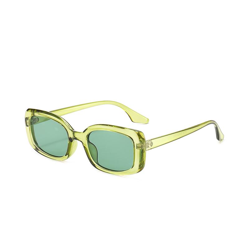 New Style Personalized Square Frame Sunglasses,Uv-protective Sun Glasses Fashionable And Versatile Street Style Sunglasses,5236