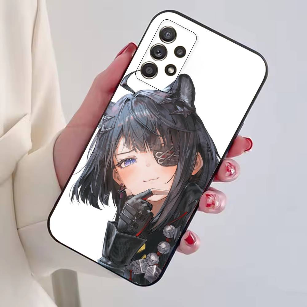 Game A-Arknights Endfield Phone Case Black Silicone Soft For Samsung S25,S24,S21,S22,S23,S30,Ultra,S20,Plus,Fe,Lite