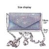 2024 Rhinestone Chain Mini Shoulder Crossbody Bag - Trendy Handheld Party Bag for Women
