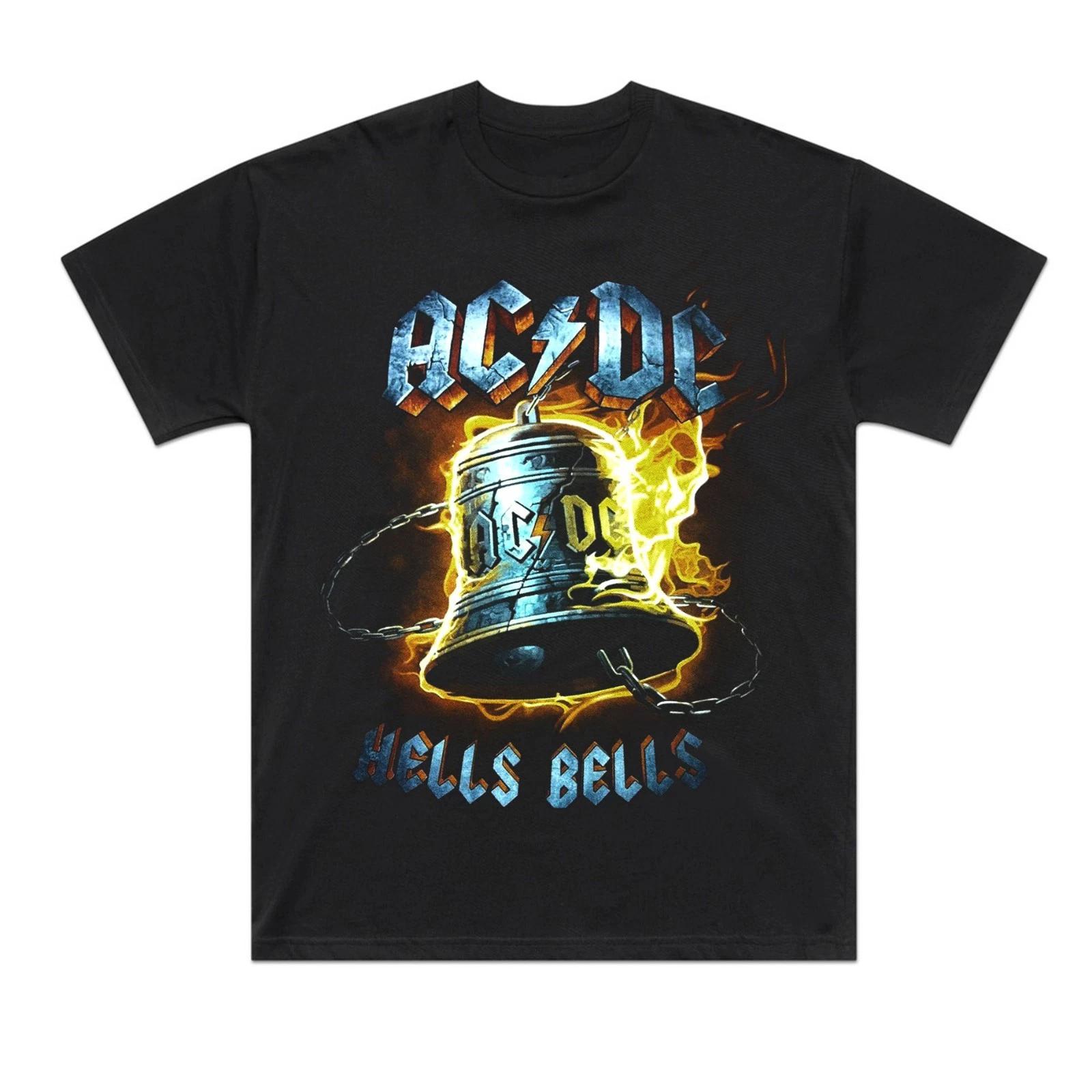 ACDC HELLS BELLS T shirt AC/DC ROCK INSPIRED BAND MERCH M