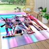 Futuristic Heroes Carpet Rug Soft Washable Antislip Home Living Room Sofa Mats Personalized Christmas Rug