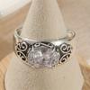 Unique Creative New Style Ladies'  Ring,Set With Synthetic Zirconia  Jewelry, A Holiday Gift For Female Friends.
