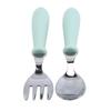 Baby Tableware Set Children Utensil Toddler Dinnerware Cutlery Infant Food Feeding Kids Spoon Fork