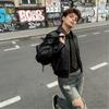 Punk Style Rivet Casual Ladies Mens Tie Accessory With Arrow Shape For Street Fashion
