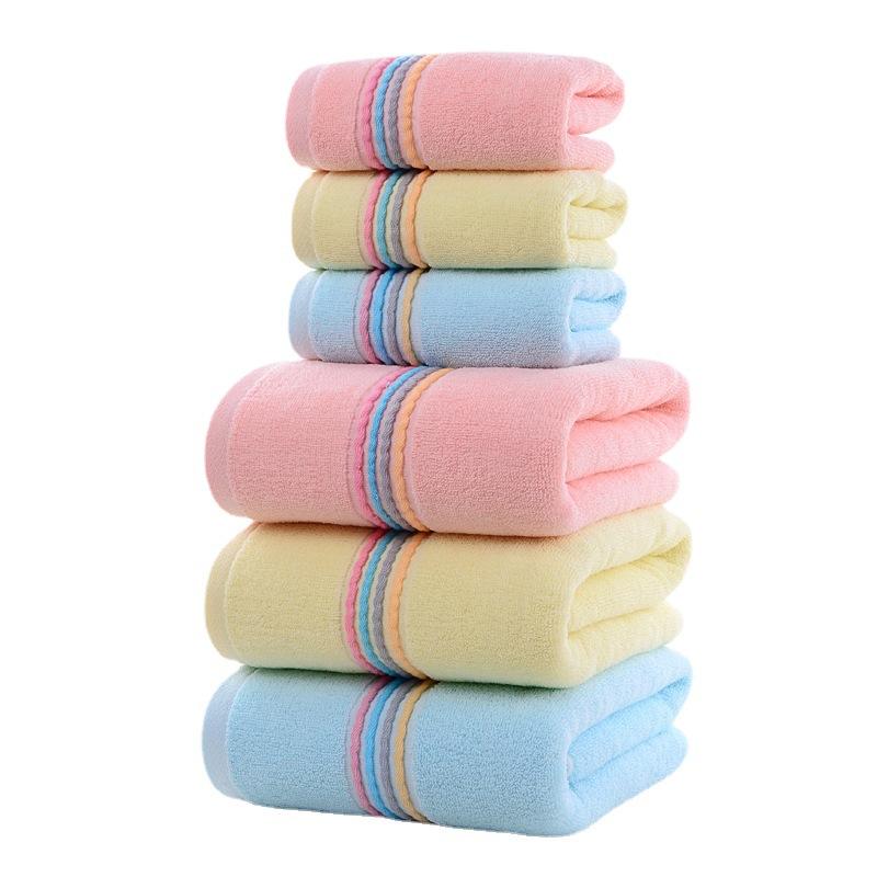 Pure Cotton Bath Towel 70 * 140 Hotel Cotton Absorbent Adult Thickened Household Male And Female Couples Beach Towel