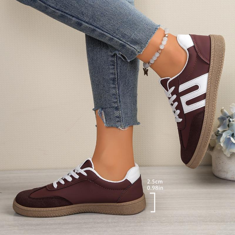 Women‘s Shoes Casual Board Versatile Retro Single Large Size German Training Sports.
