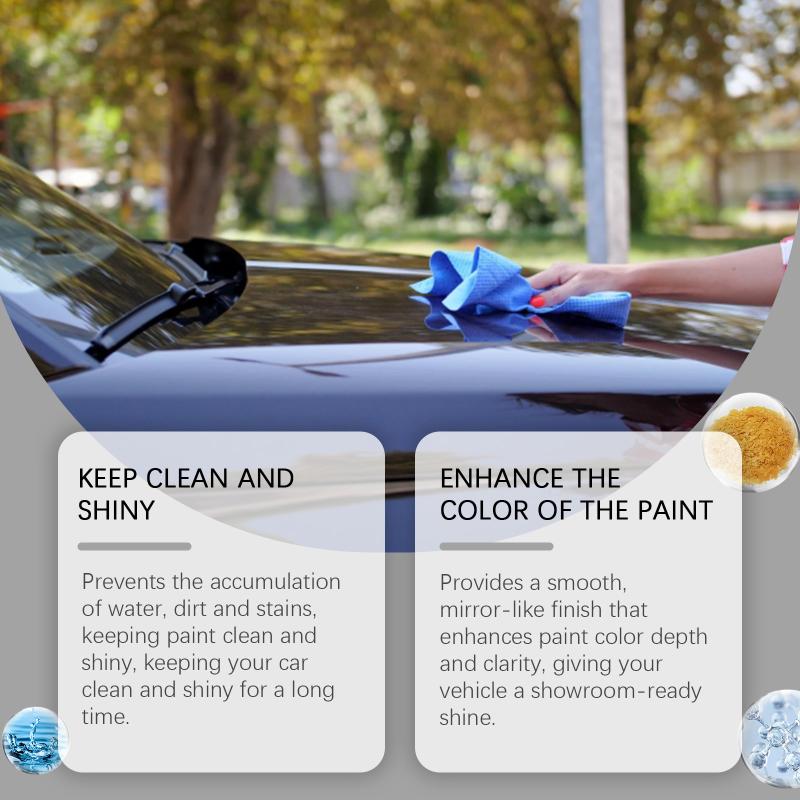 Nano Car Ceramic Coating Agent 100ml Advanced Paint Gloss Shield for Auto Detailing and Care