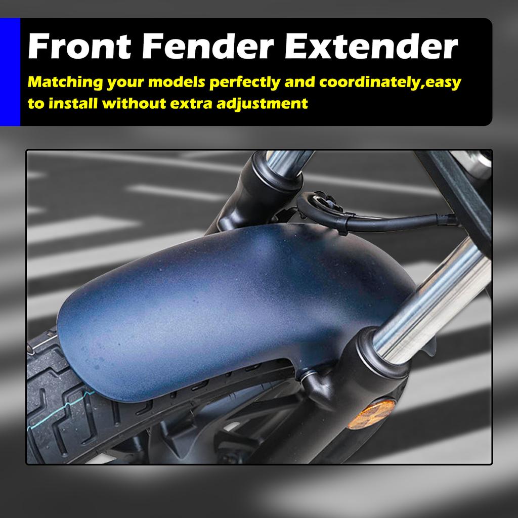 Motorrad Schmutzfänger Vorderrad Hugger Kotflügel Schlammblech Für Honda Rebel CM CMX 300 500 2017-2026 2025 2024 2023 2022 2021 2020