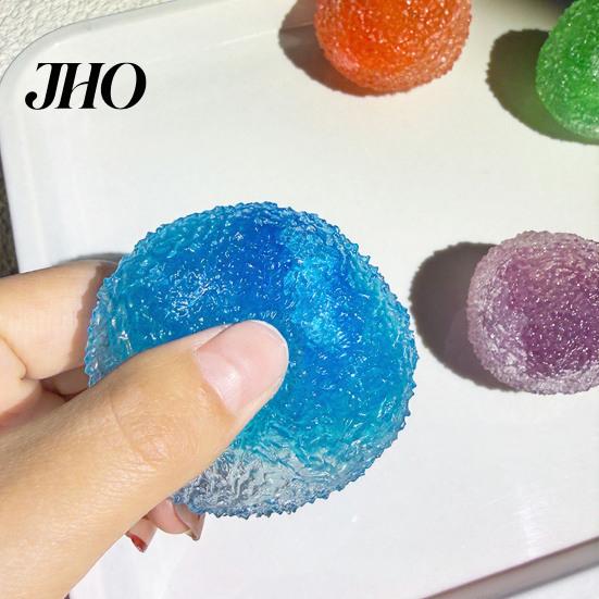 Stress Relief Sensory Toy Shapeable Ball Anxiety Textured Squeeze Soft Kids Reliever Stretchy Moldable Pinch Fidget Decompression Tool