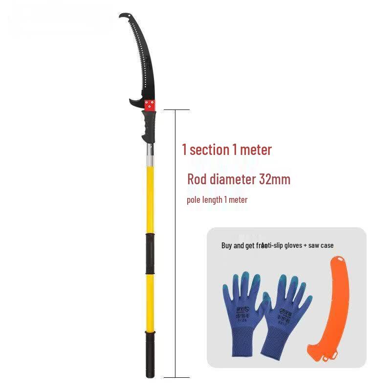 Qiuqiao Telescopic Insulated High Branch Pruning Saw