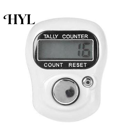 Mechanically Jumping Counter LED Finger Ring Compact Quick Response Adjustable Handheld Circle Easy Simple Operation Home Supply Resettable