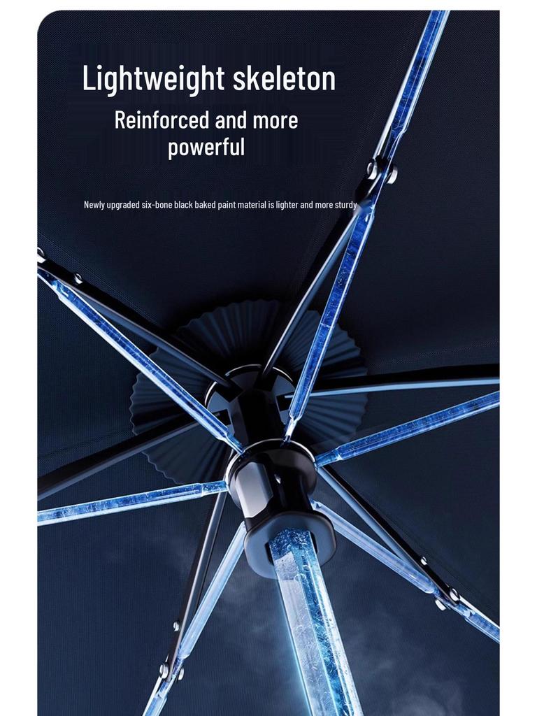 Mini Five-Fold UV Protection Sunscreen Umbrella: Portable and Dual-Use for Sun and Rain, Women's Sunshade Umbrella