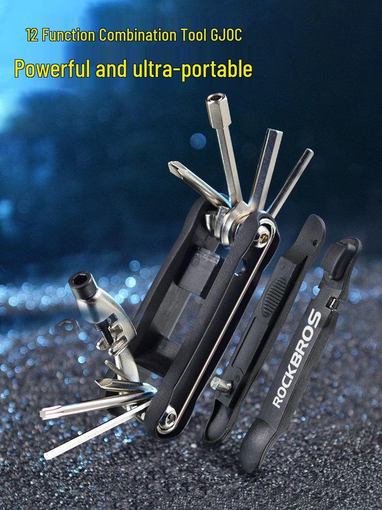ROCKBROS 16-in-1 Folding Bike Repair Tool Set (GJ1601)