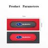For Subaru Forester XV Tribeca Outback Impreza Legacy STI WRX BRZ Suede Car Interior Protective Roof Door Pull Handle Warm Cover Y3