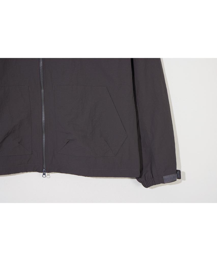 Dysfunct Cly Windbreaker Parka Jacket (Charcoal)