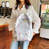 Backpack Female College Student Small Fresh Floral Schoolbag Junior High School Student Schoolbag Gentle Backpack