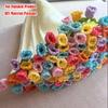 Not Finished Product Rose Bouquet Blankets DIY 110cm Flower Bouquet Blanket Crochet Kit Handmade Crocheted